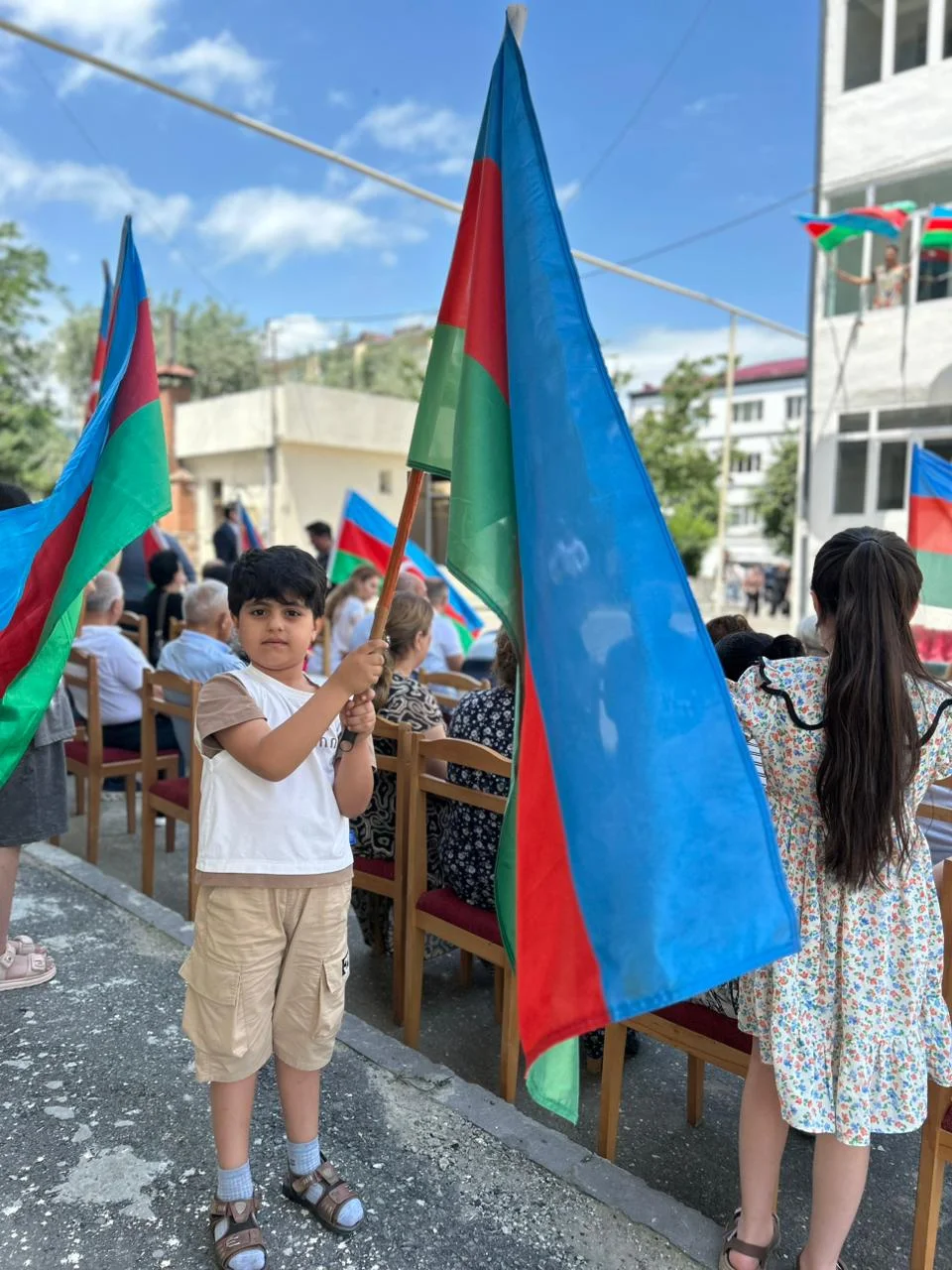 Köç karvanı Xankəndi şəhərinə çatıb