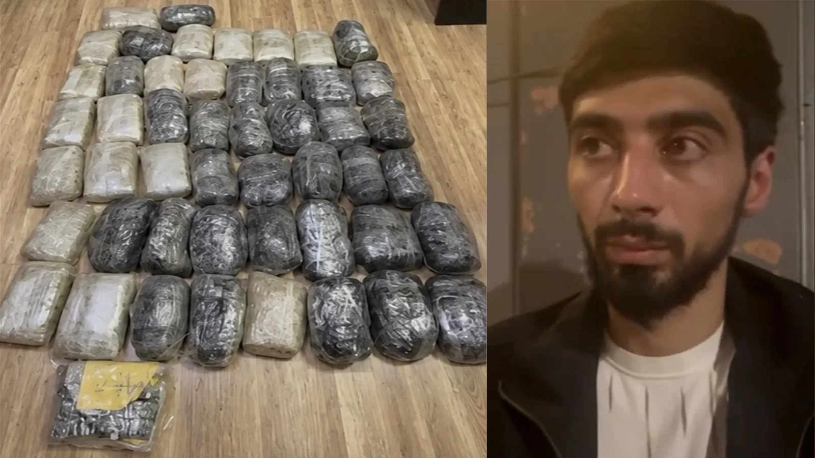 DİN BNMİ 51 kiloqram narkotik vasitə və 2000 ədəd psixotrop həbi dövriyyədən çıxarıb