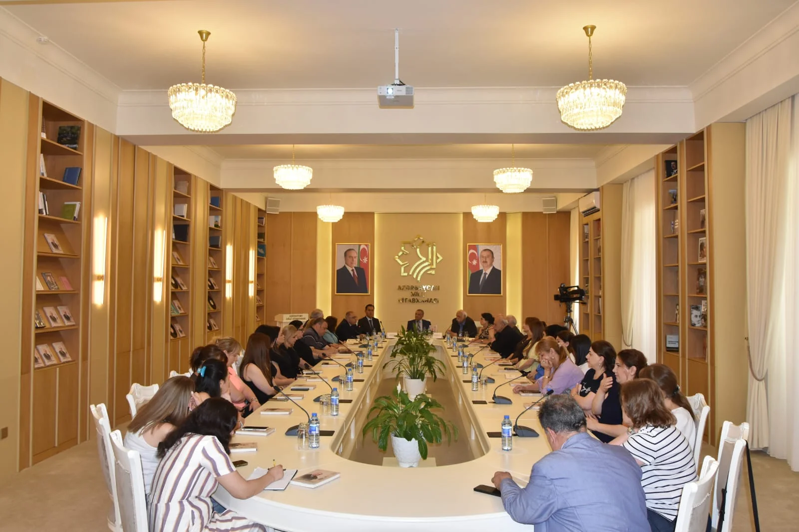 Milli Kitabxanada “Bəhram Mansurov. Biblioqrafiya” kitabının təqdimat mərasimi keçirilib
