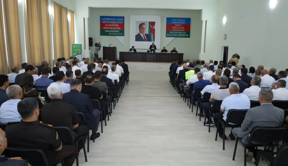 FHN Dövlət Yanğın Nəzarəti Xidməti dənli və texniki bitkilərin yanğın təhlükəsizliyini diqqətdə saxlayır