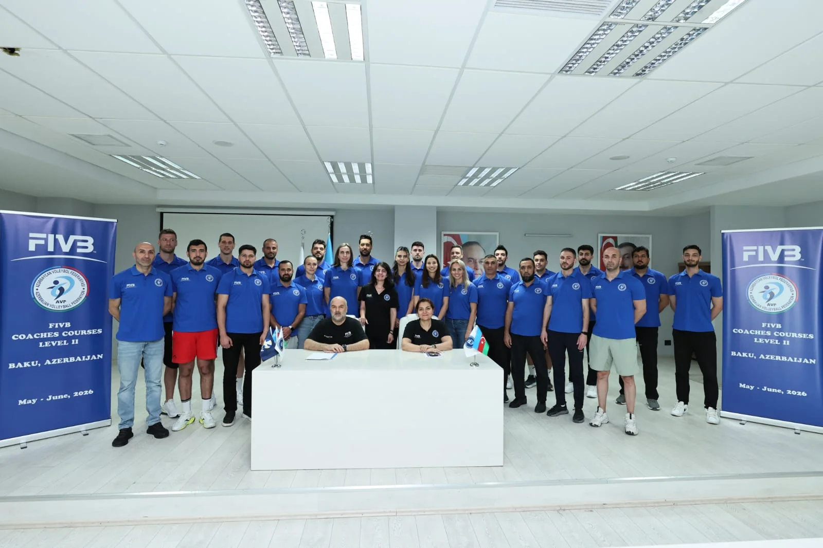 Bakıda FIVB Level-2 məşqçi seminarının ikinci qrup təlimlərinə start verildi