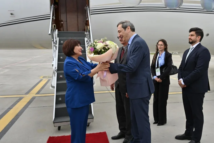 Milli Məclisin sədri Sahibə Qafarova  Serbiya Respublikasına işgüzar səfərə gəlib