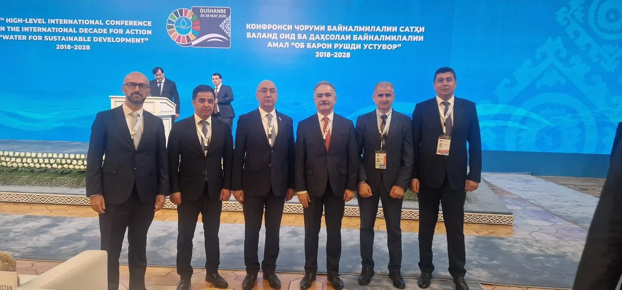 Tacikistanda keçirilən beynəlxalq konfransda su ehtiyatlarının dayanıqlı idarə olunması məsələləri müzakirə edilib
