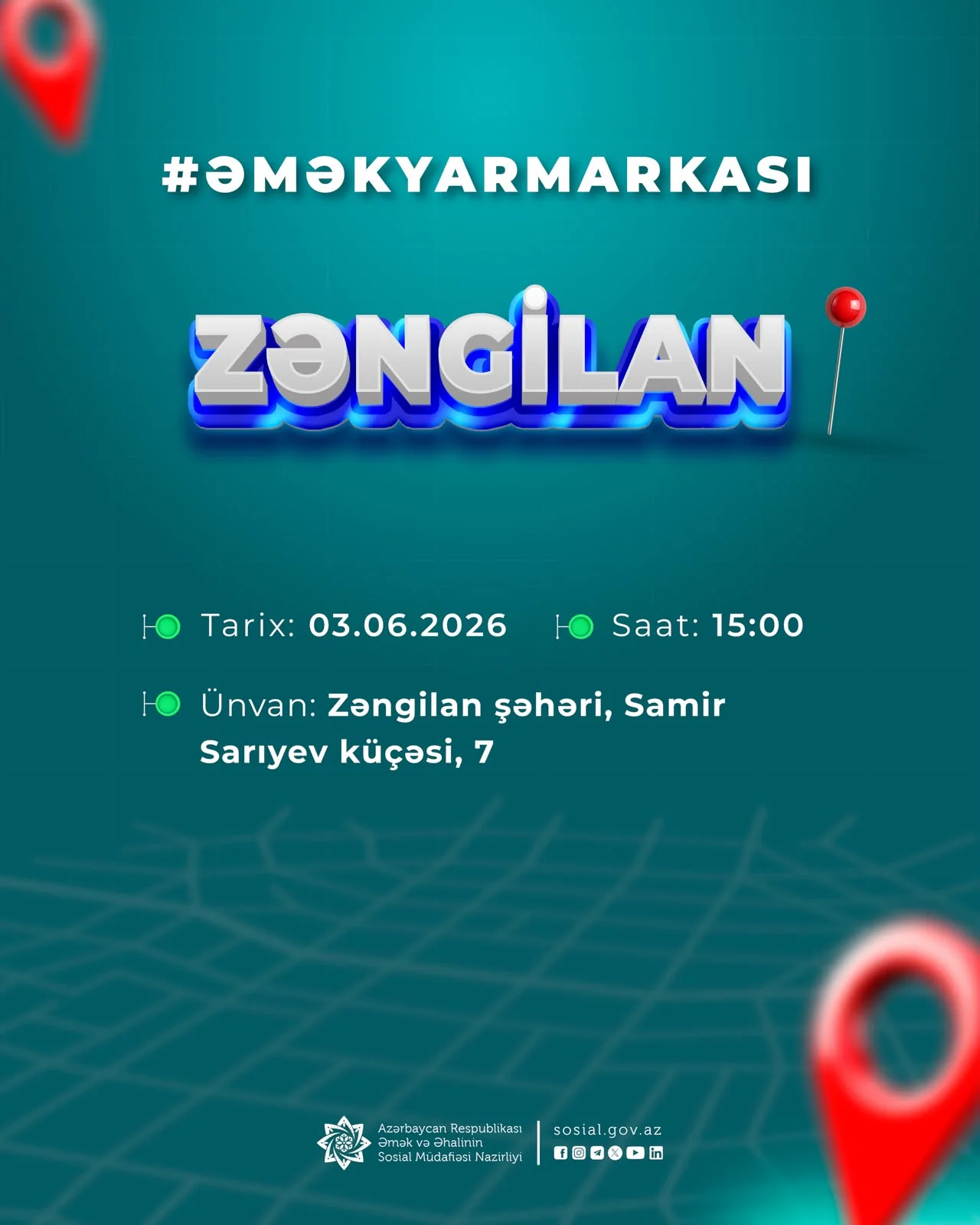 Sabah Zəngilanda növbəti əmək yarmarkası olacaq