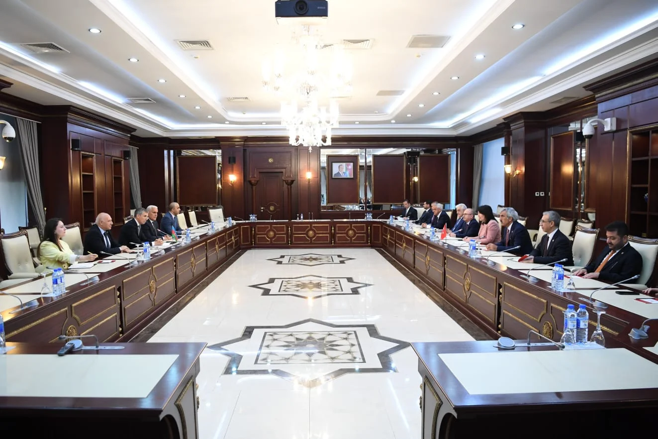 Türkiyəli deputatlar Milli Məclisdə olublar