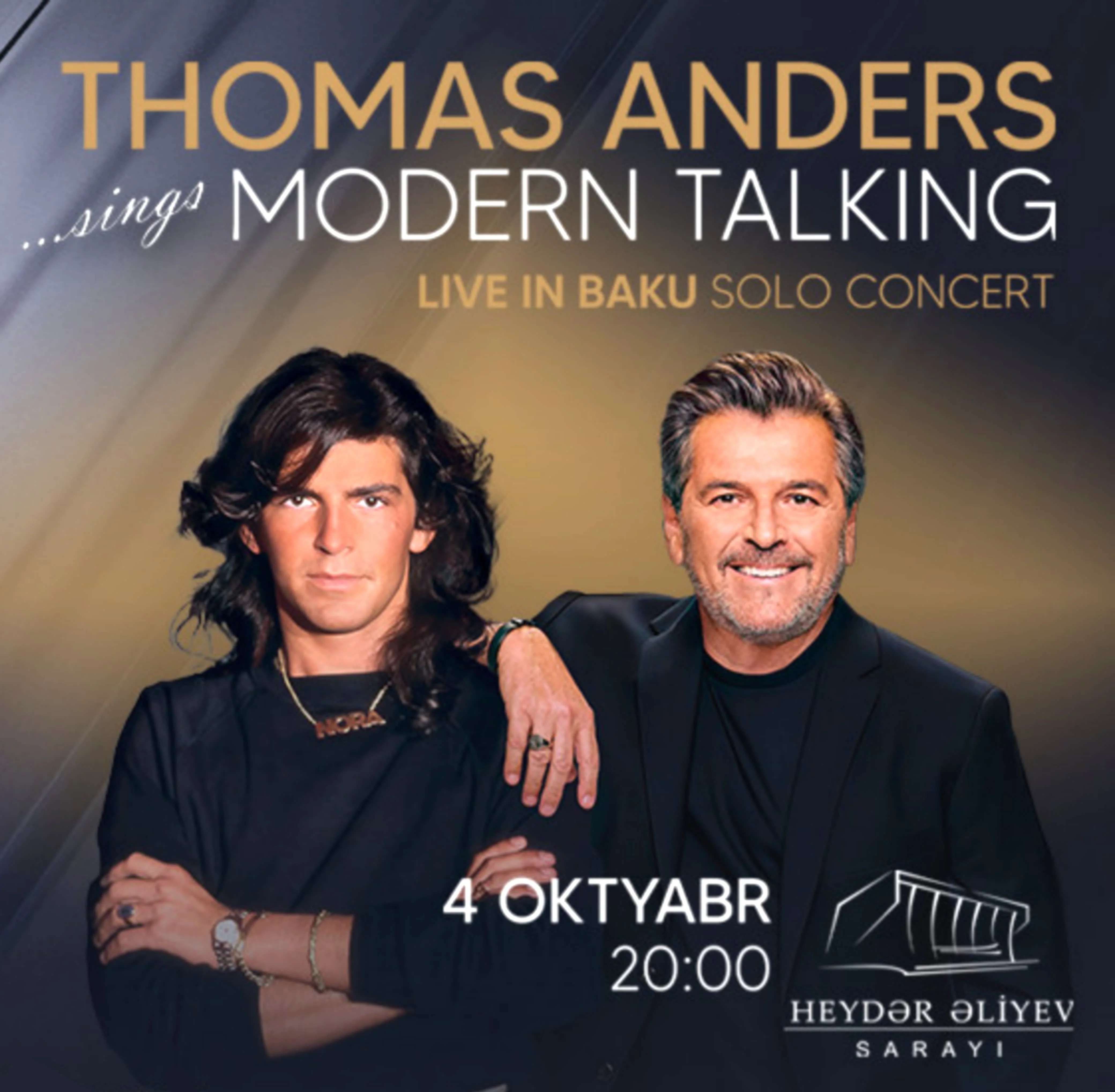 Milyonların sevimlisi Tomas Anders yenidən Bakıda