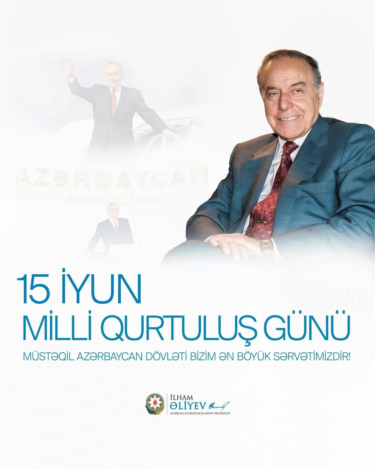 Prezident İlham Əliyev Milli Qurtuluş Günü ilə bağlı paylaşım edib