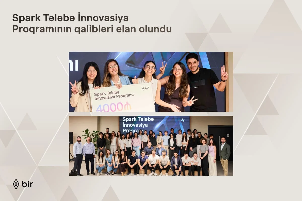 Bir ekosistemi “Spark Tələbə İnnovasiya Proqramı”nın qaliblərini elan etdi