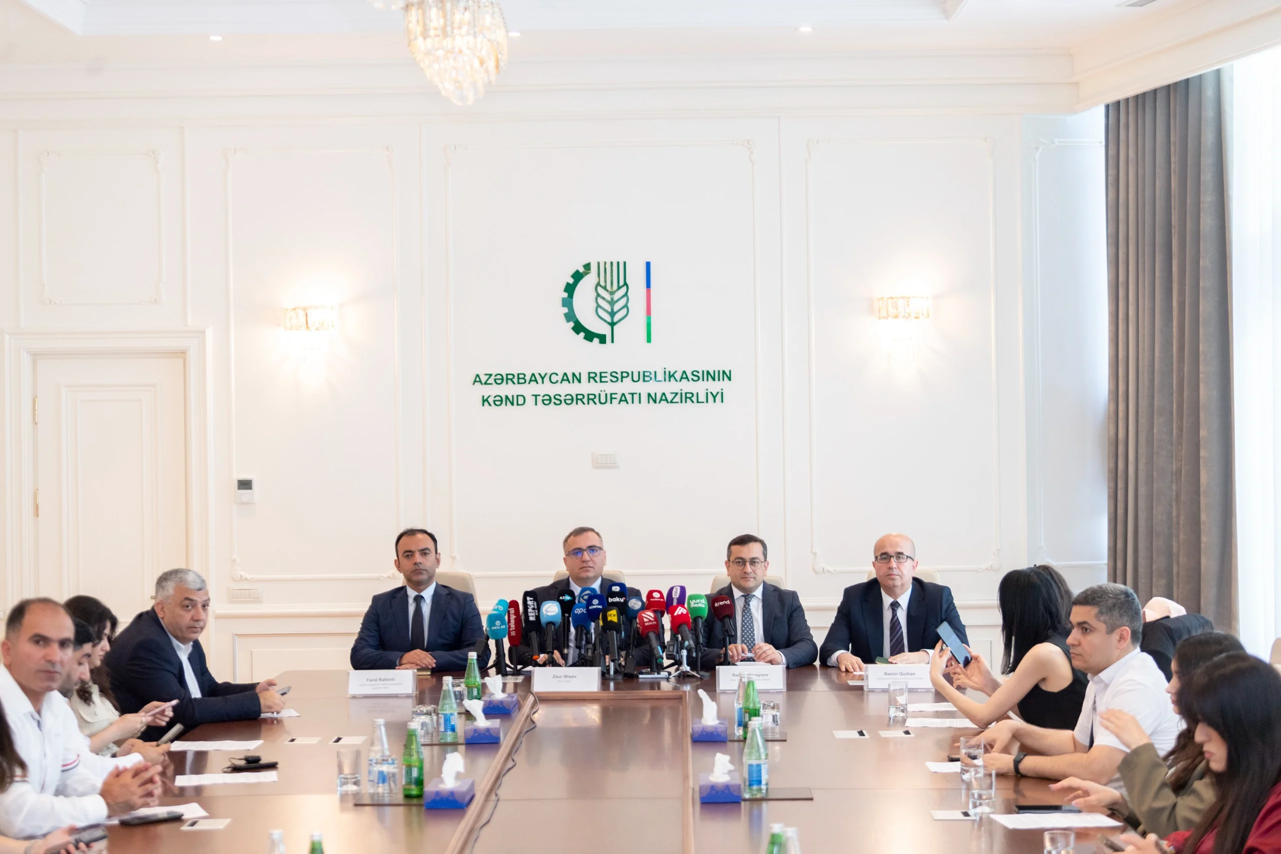 Aqrar sahədə yeni Dövlət Proqramına həsr olunmuş mətbuat konfransı keçirilib