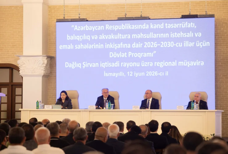 İsmayıllıda aqrar sahədə yeni Dövlət Proqramının müzakirəsi ilə bağlı regional müşavirə keçirilib