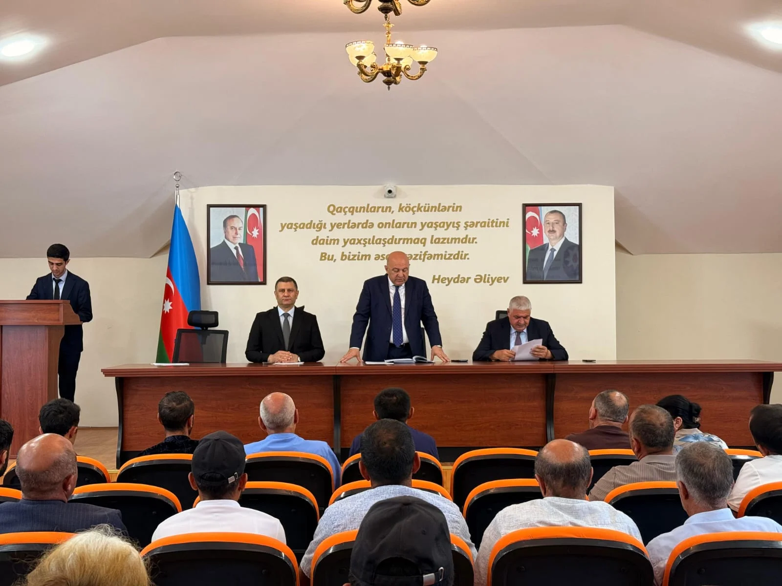 Ağdərə rayonunun sakinləri sosial müdafiə tədbirləri və mina təhlükəsi ilə bağlı maarifləndirilib