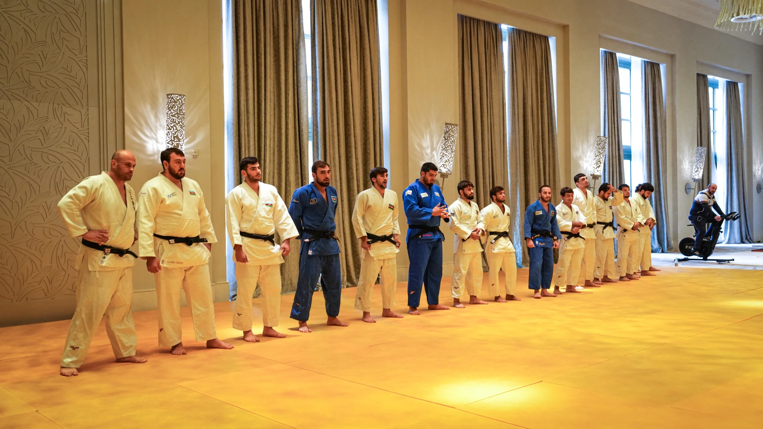 Azərbaycan cüdo millisi dünya çempionatına hazırlığı Qusarda davam etdirir