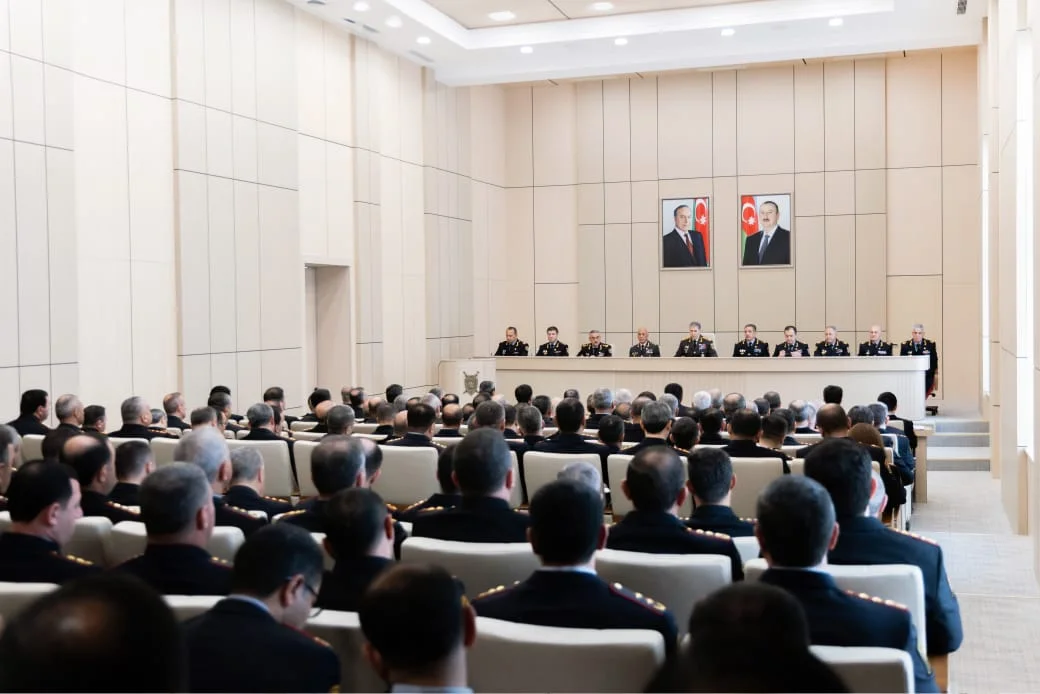 Daxili İşlər Nazirliyində 6 ayın yekunları müzakirə olunub