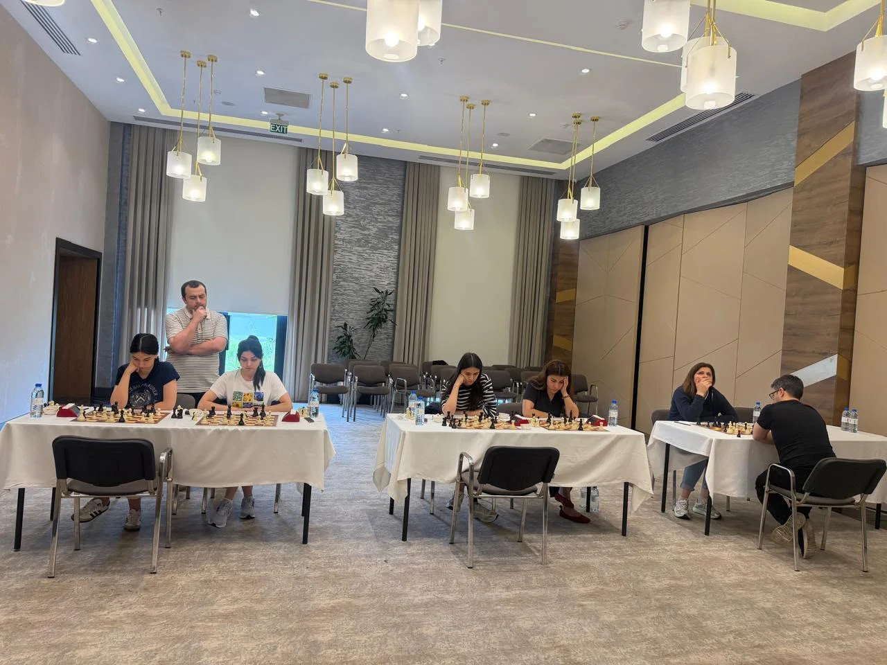 Qadın şahmat millimiz Şabranda Olimpiadaya hazırlaşır