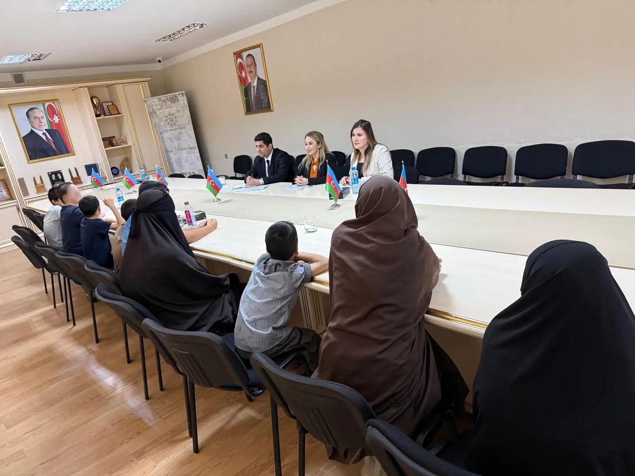 Ombudsmanın nümayəndələri Suriyadan gətirilmiş repatriantlarla görüşüb