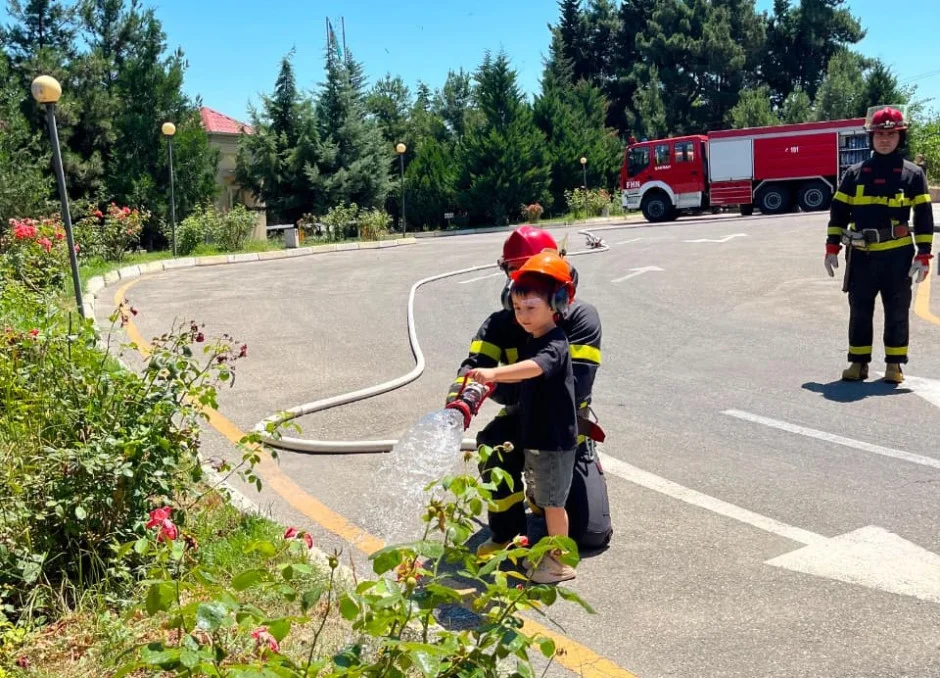FHN-in Dövlət Yanğından Mühafizə Xidməti növbəti “açıq qapı günü” tədbiri keçirib