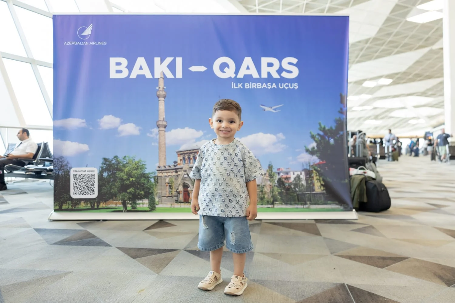 Azərbaycan Hava Yolları Qarsa ilk reysini həyata keçirib