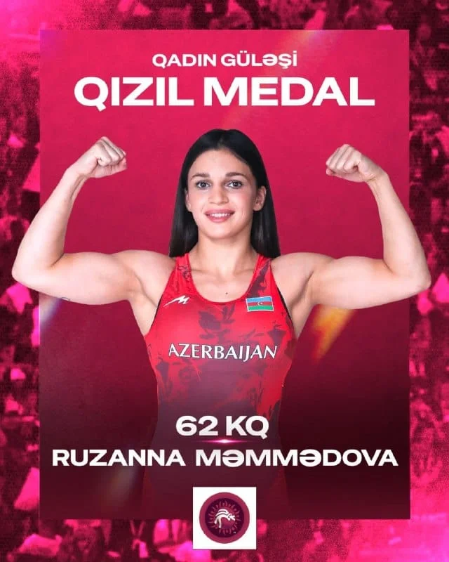 Ruzanna Məmmədova tarix yazdı