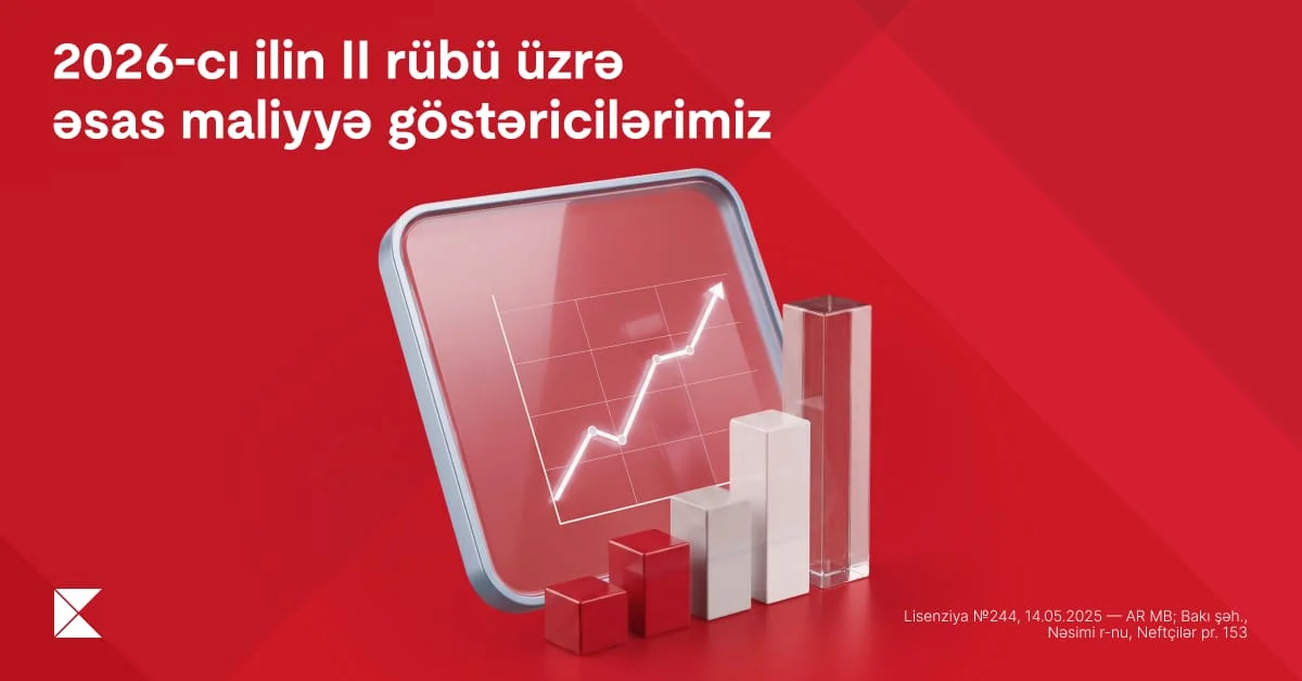 Kapital Bank 2026-cı ilin II rübü üzrə maliyyə nəticələrini elan edib