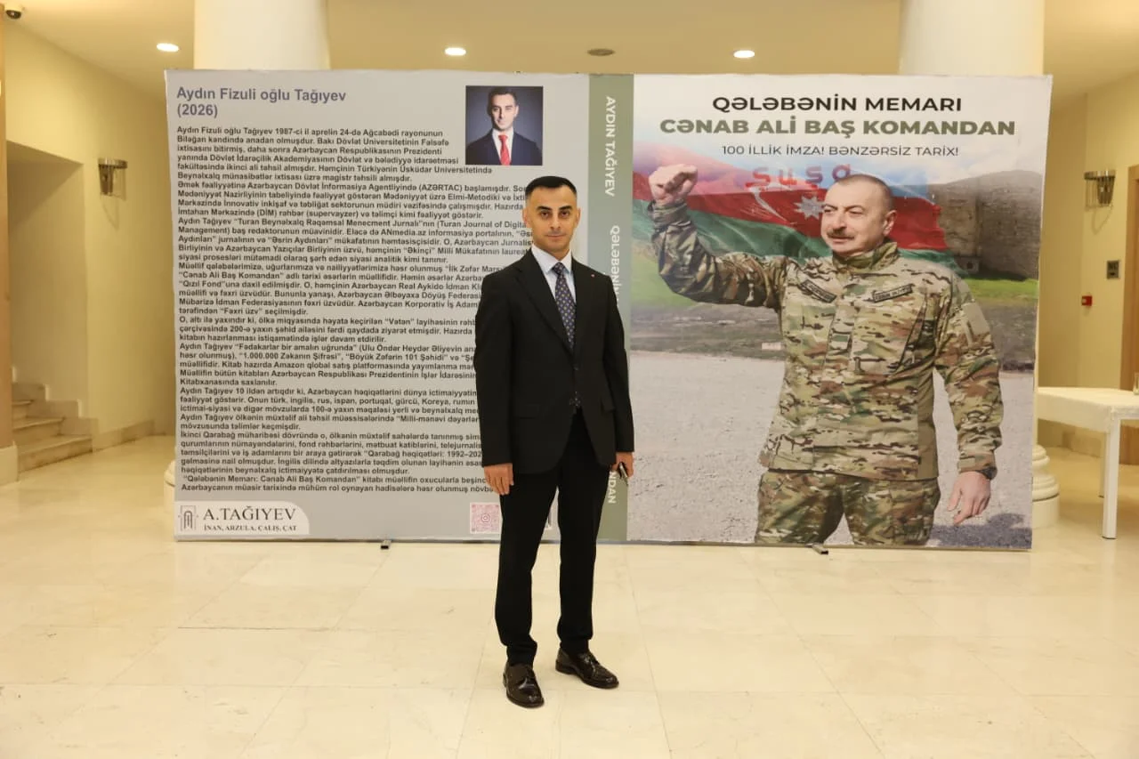 Aydın Tağıyevin “Qələbənin Memarı” kitabı ictimaiyyətə təqdim olundu