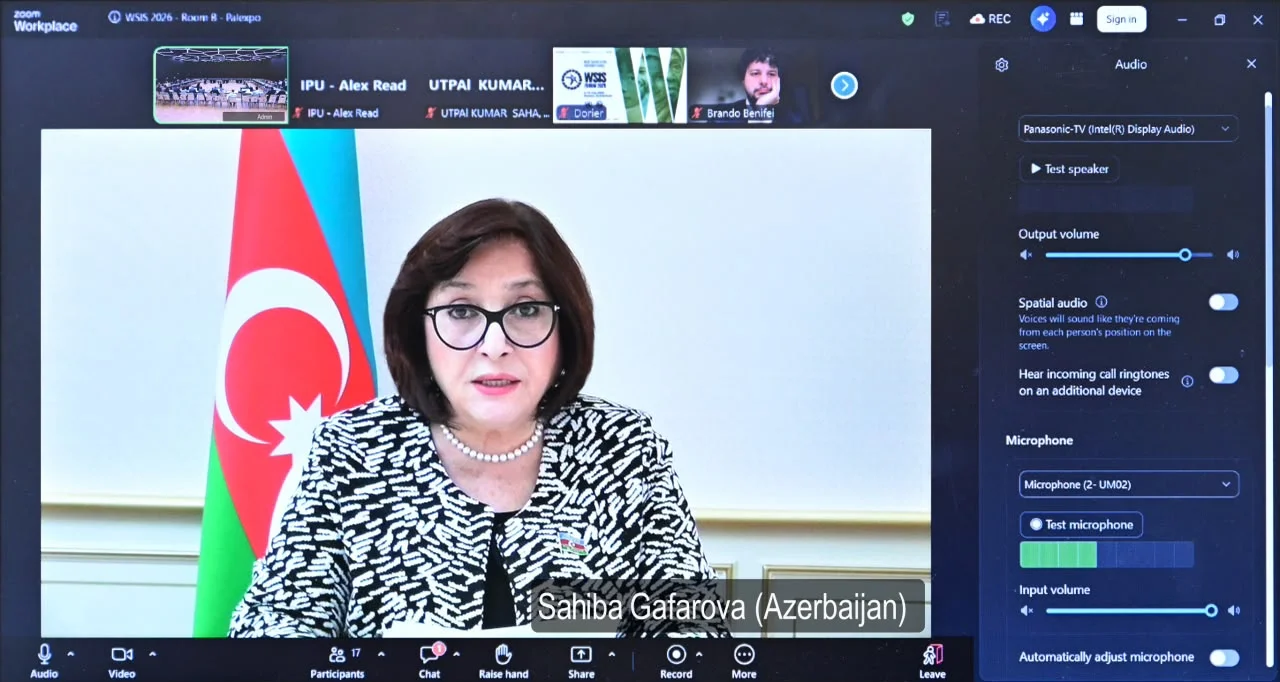 Sahibə Qafarova: Milli Məclisin qanunvericilik fəaliyyətinin əhəmiyyətli hissəsi rəqəmsal idarəetmənin və elektron hökumətin inkişafına həsr olunub