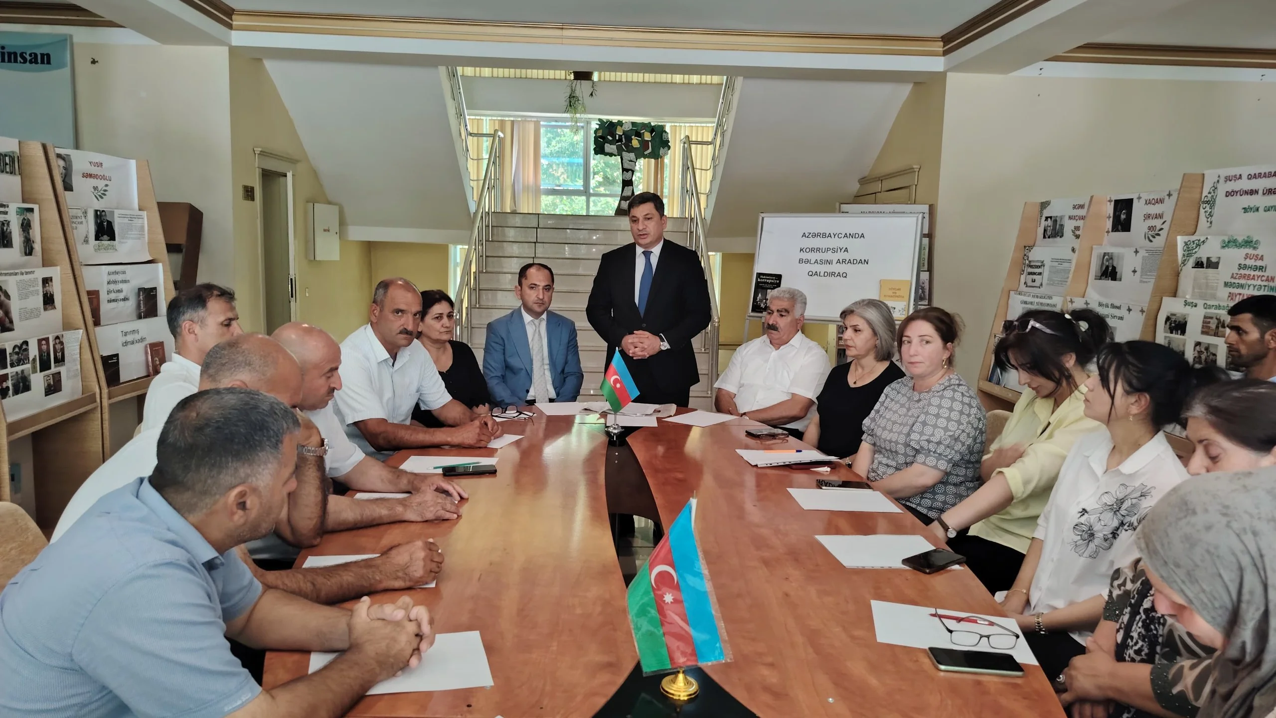 Ombudsmanın Cənub Regional Mərkəzi tərəfindən “Korrupsiyaya qarşı mübarizə” mövzusunda dəyirmi masa keçirilib