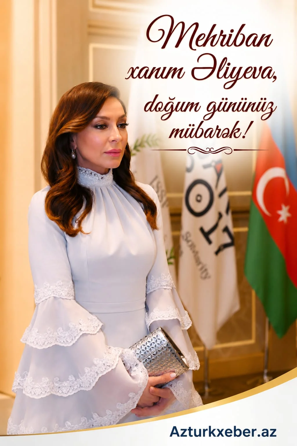 Birinci vitse-prezident Mehriban Əliyevanın doğum günüdür