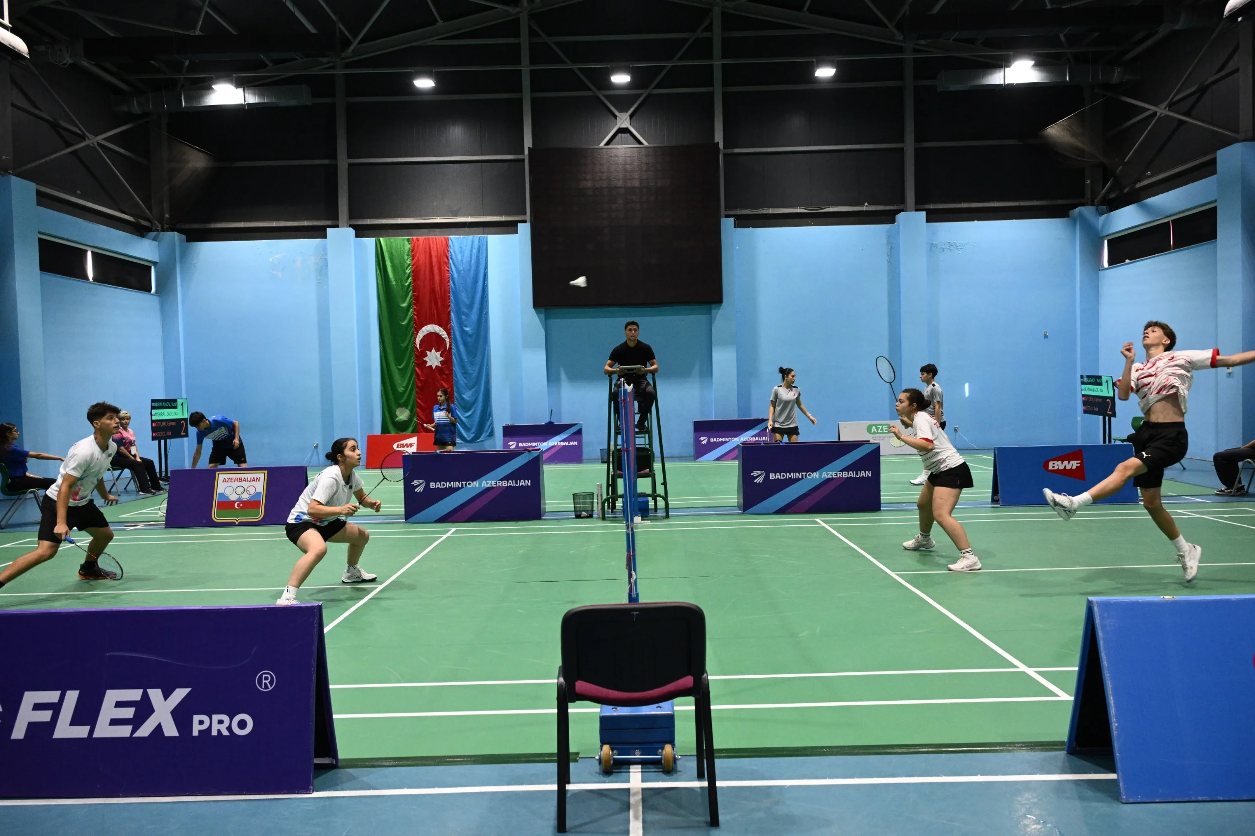 Bakıda “Azerbaijan Junior Open 2026” beynəlxalq badminton turnirinə start verilib