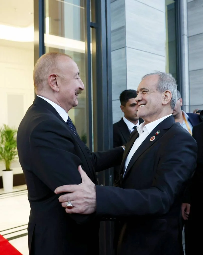 Bişkekdə Azərbaycan və İran prezidentlərinin görüşü olub
