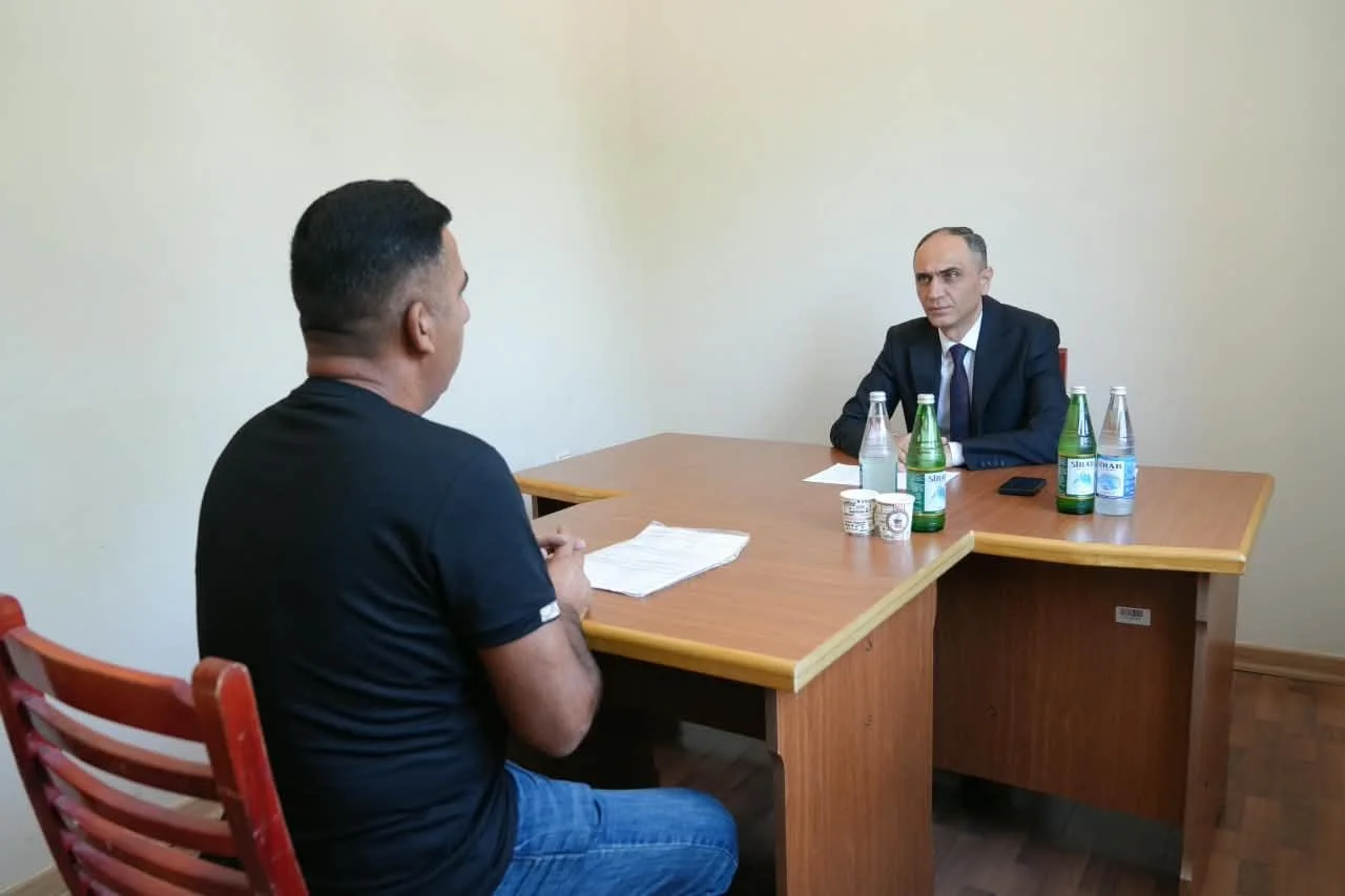Ramin Səfərov Kəngərli rayonunda sakinləri qəbul edib