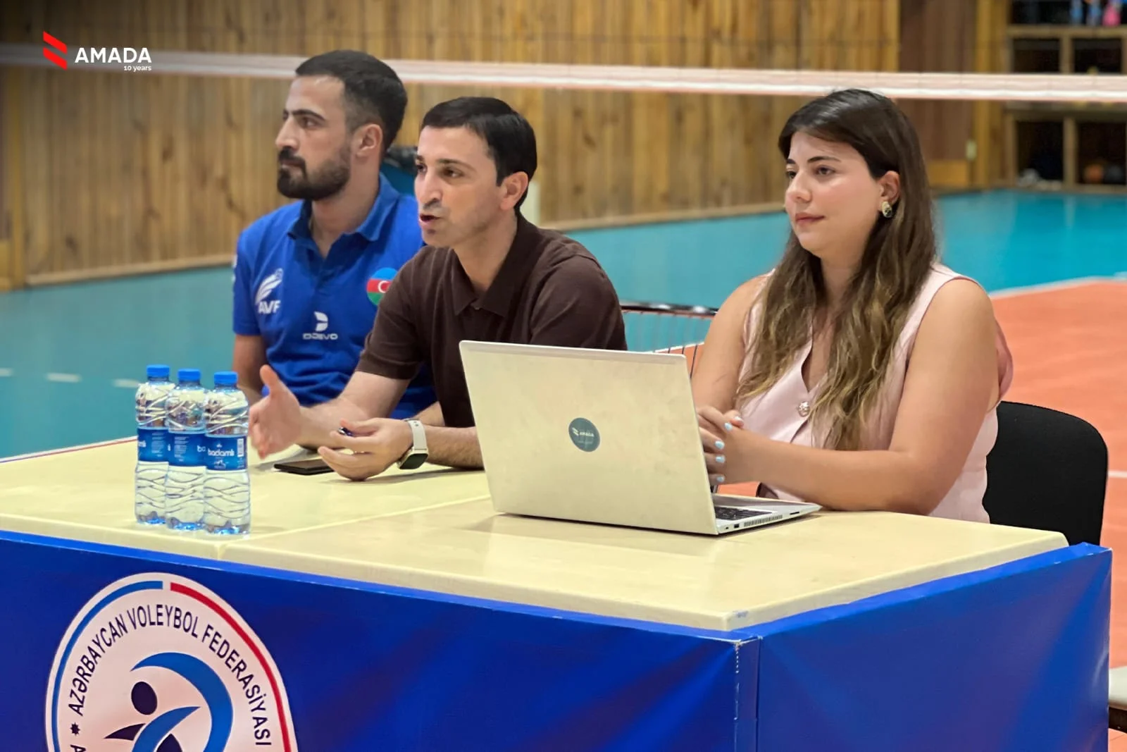 AMADA yeniyetmə voleybolçular üçün maarifləndirici görüş keçirib
