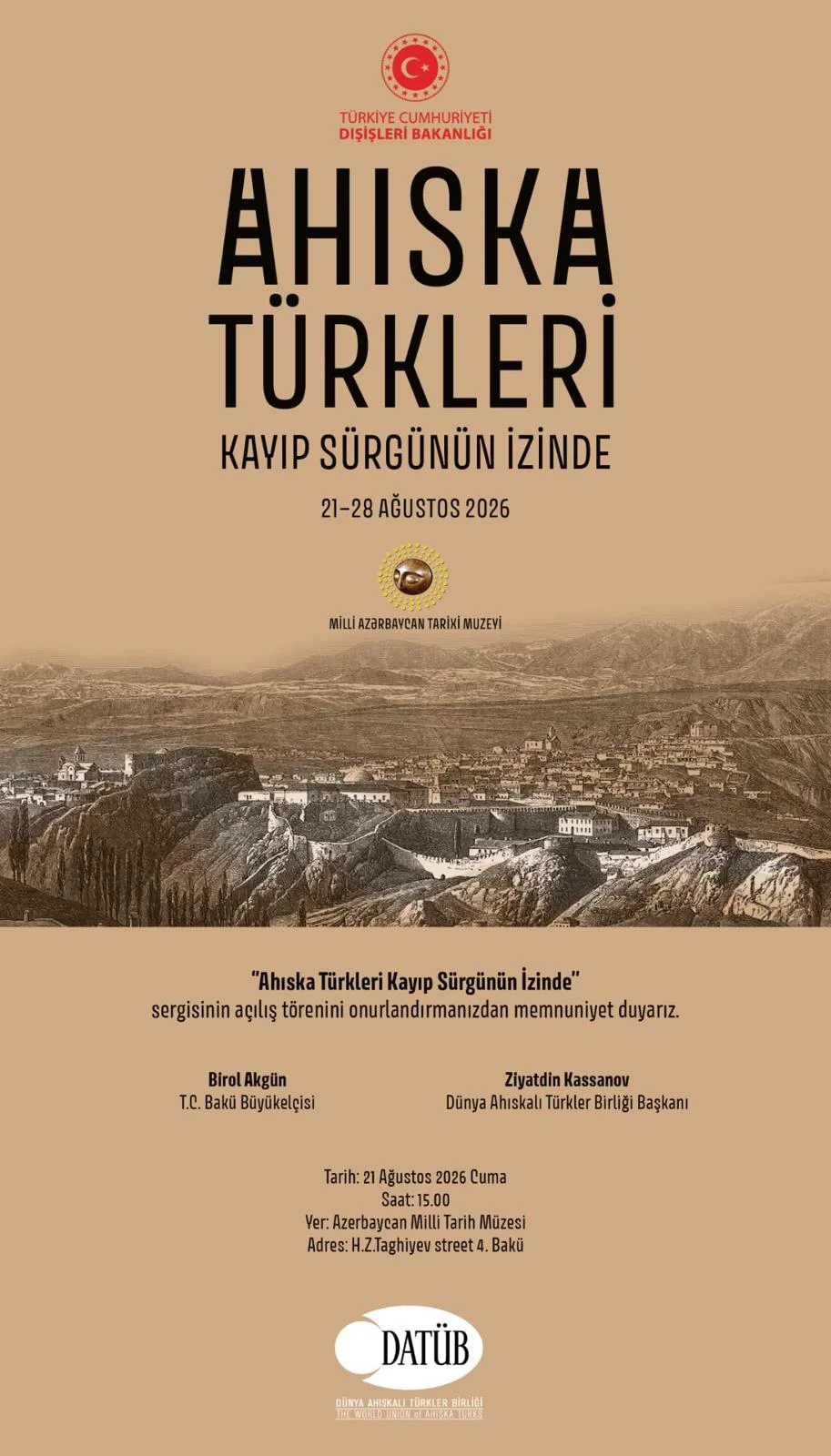 Bakıda Ahıska türklərinin sürgün tarixindən bəhs edən sərgi keçiriləcək