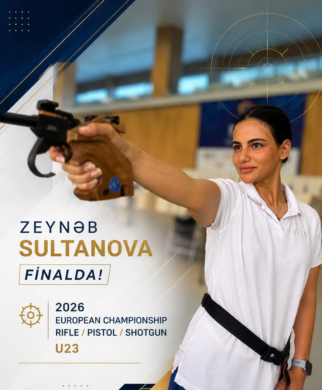 Zeynəb Sultanova U-23 Avropa Çempionatında finala yüksəlib