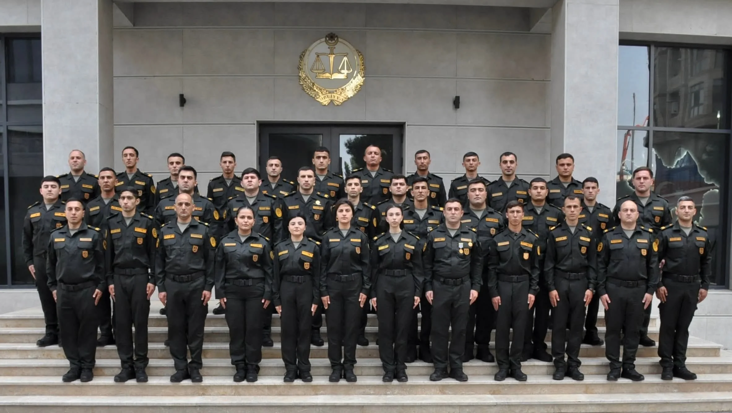 Ədliyyə Nazirliyinin Penitensiar xidmətinə qulluğa qəbul olunmuş əməkdaşların andiçmə mərasimi keçirilib