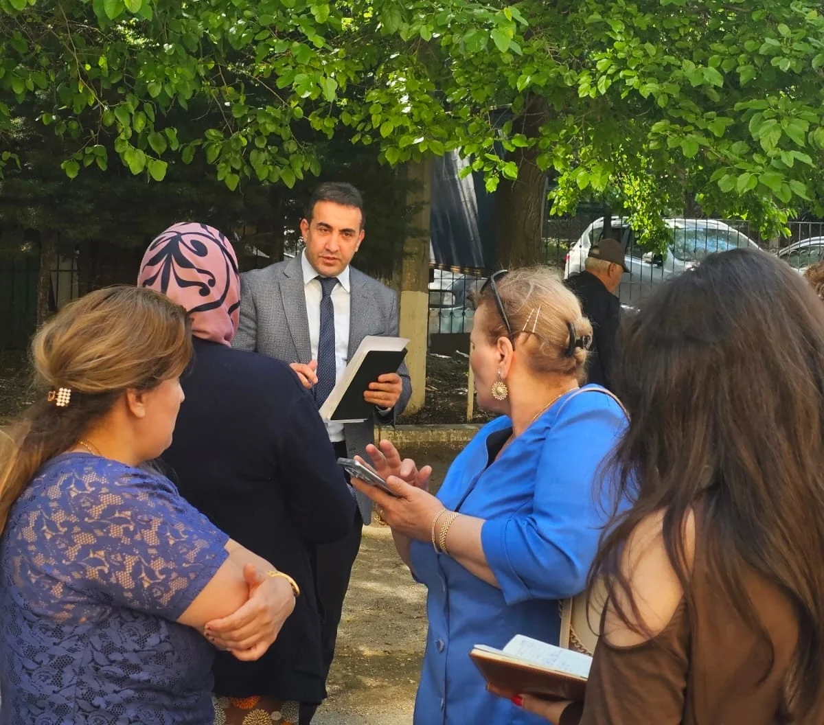 Məcburi köçkünlərlə maarifləndirmə görüşləri keçirilib