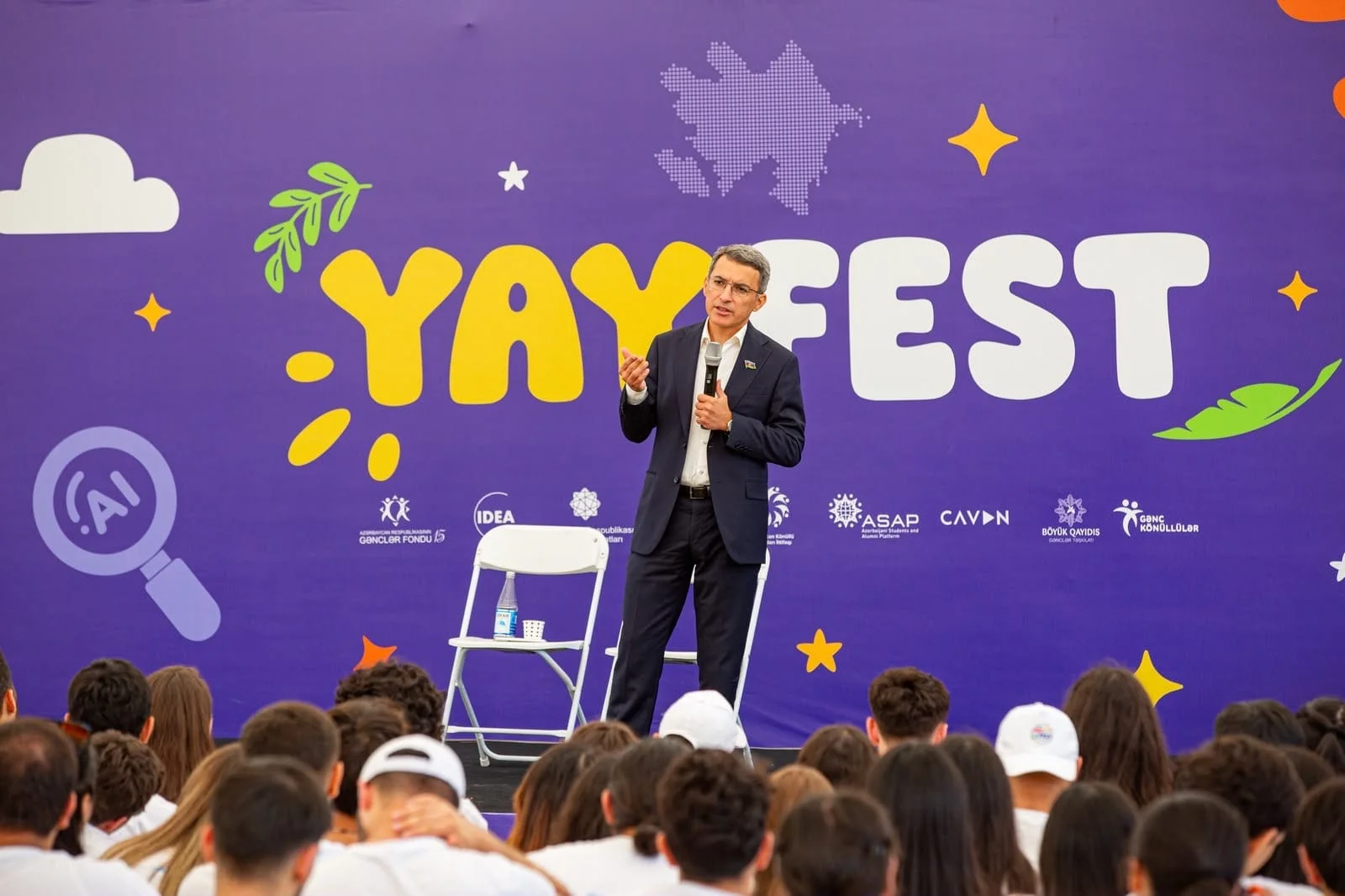 Gənclər Yay Fest-in “Elm, Etika və Gələcək” düşərgəsində  bir araya gəliblər