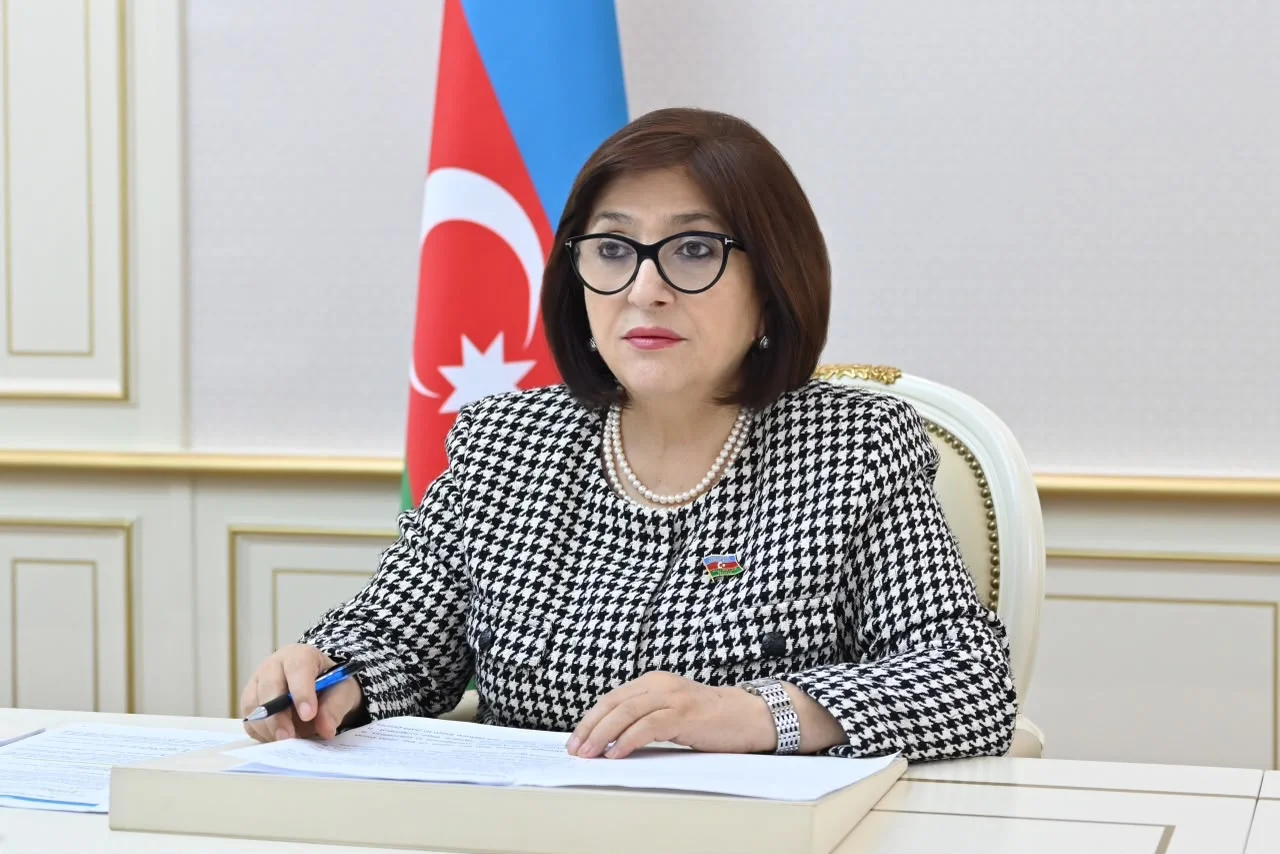 Milli Məclisin sədri Sahibə Qafarova Parlamentlərarası İttifaqın Uşaq Hüquqları Komitəsi tərəfindən təşkil olunan onlayn brifinqdə çıxış edib
