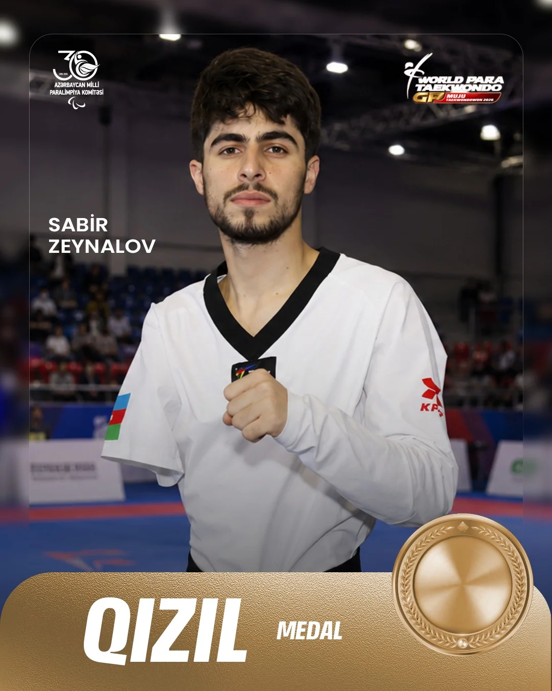 Sabir Zeynalov Muju Qran-Prisinin qalibi oldu