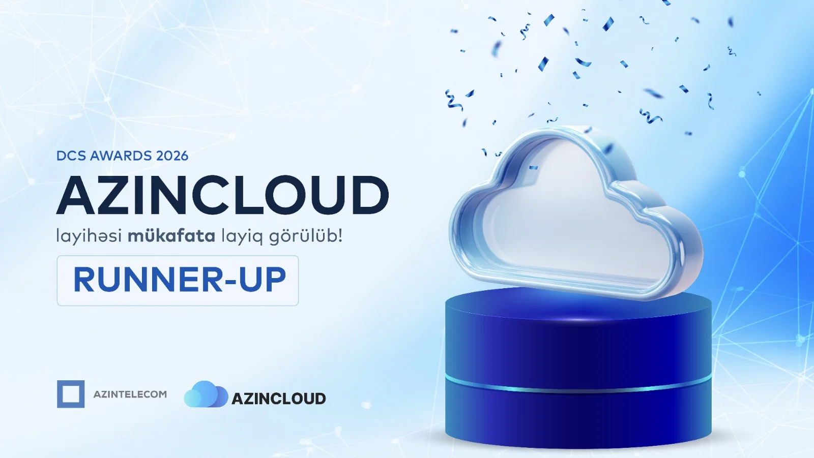 AzInTelecom bulud xidmətləri ilə növbəti beynəlxalq uğura imza atıb