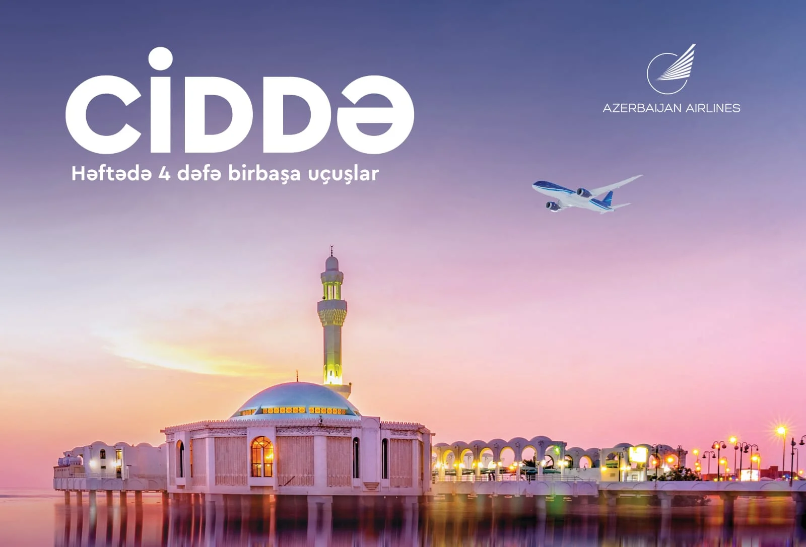 Azərbaycan Hava Yolları Ciddəyə müntəzəm uçuşları bərpa edir