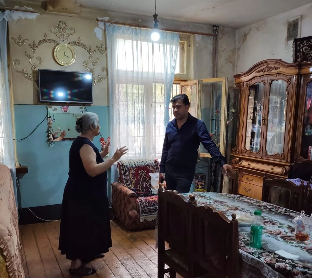 Məcburi köçkünlərlə maarifləndirmə görüşləri keçirilib