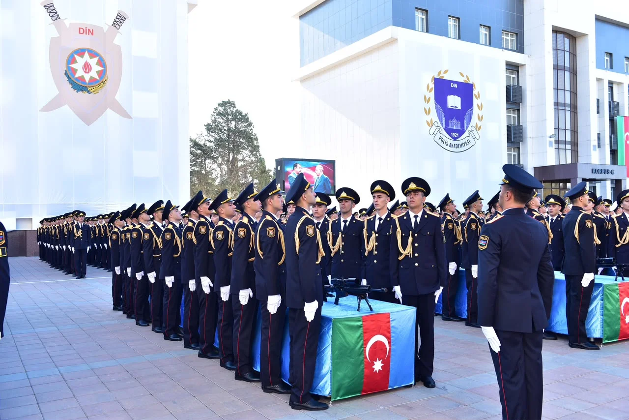 Polis Akademiyasında andiçmə mərasimi keçirilib
