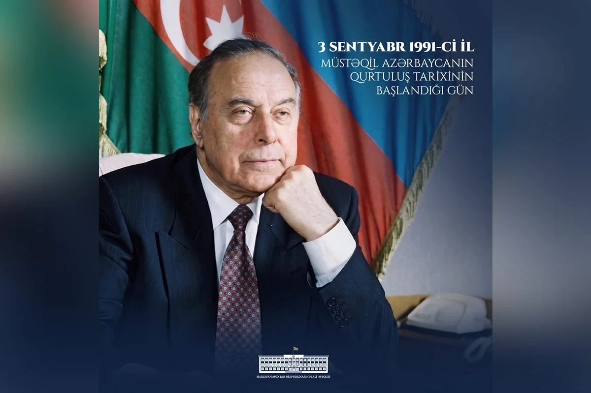 3 sentyabr 1991-ci il: Müstəqil Azərbaycanın qurtuluş tarixinin başlandığı gün