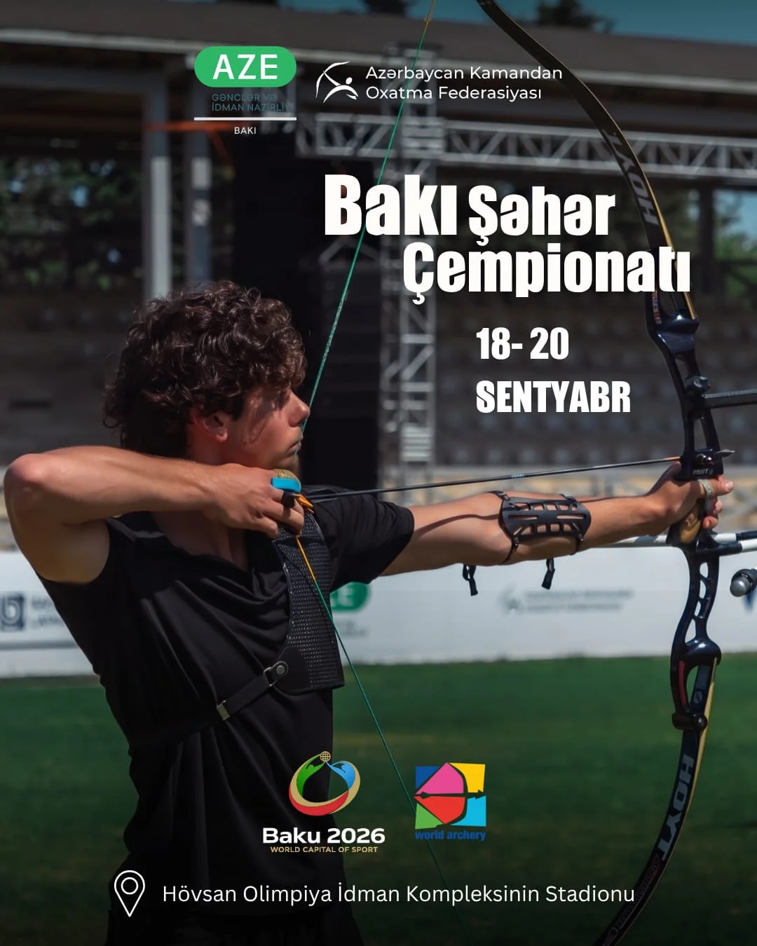 Kamandan oxatma üzrə Bakı şəhər çempionatı keçiriləcək