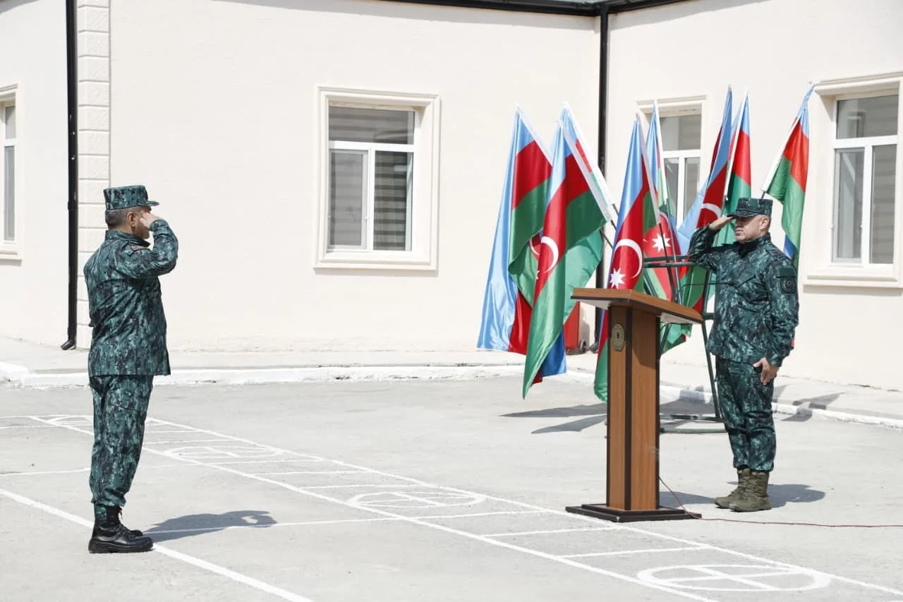 Əsaslı təmir olunan sərhəd zastavası xidməti istifadəyə verilmişdir