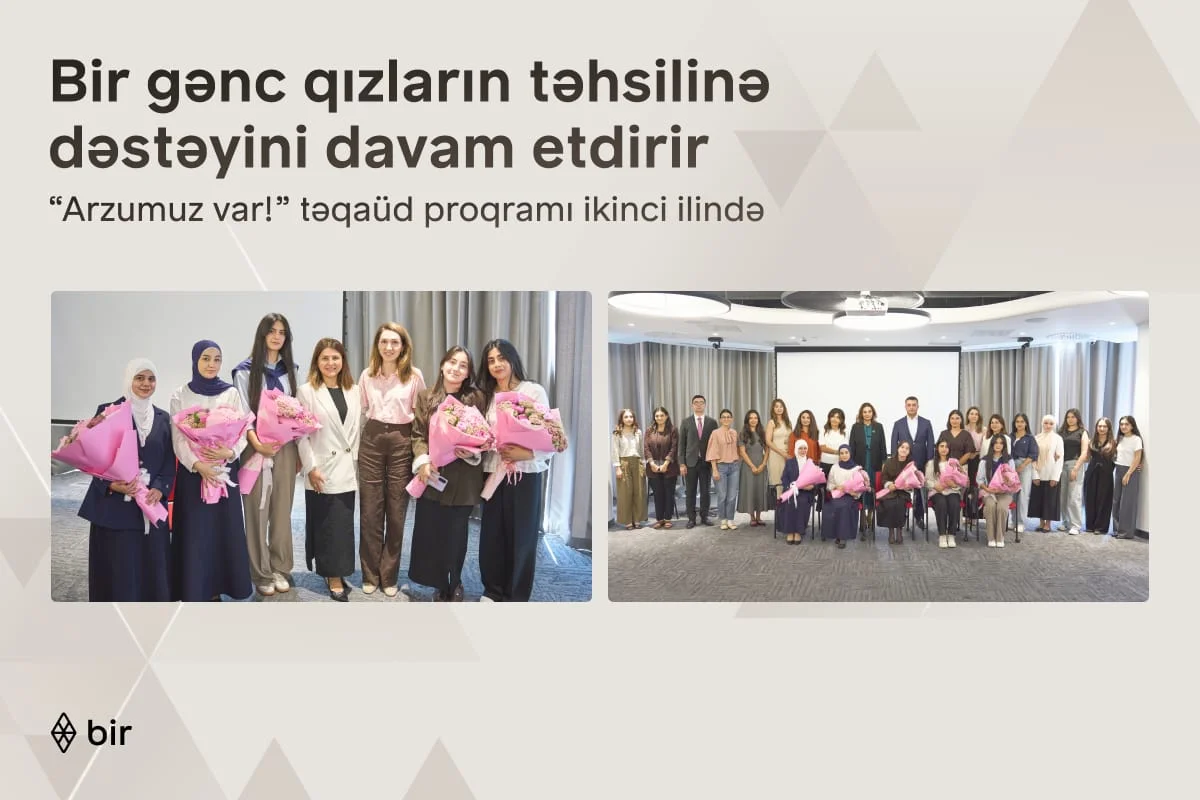 Bir ekosistemi qızların təhsilinə dəstəyini davam etdirir: “Arzumuz var!” proqramı ilə daha 6 gənc tələbə adını qazanıb