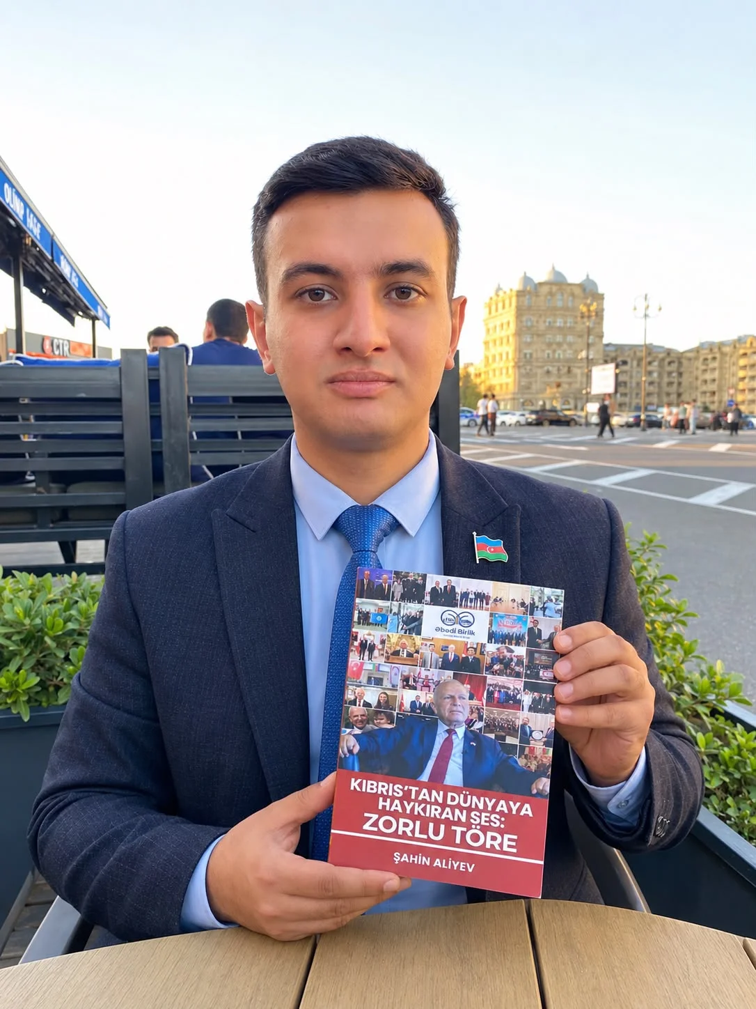 Şahin Əliyevin qələmə aldığı “Kiprdən dünyaya hayqıran səs: Zorlu Töre” kitabı nəşr olunub