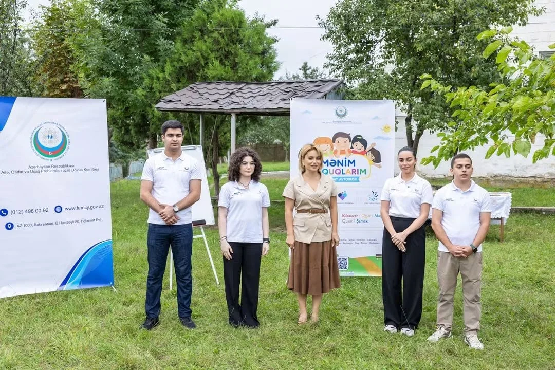 “Mənim hüquqlarım” təşviqat avtobusu Qusarda