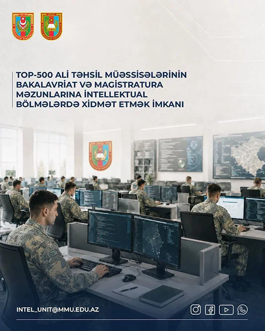 Müdafiə Nazirliyindən istedadlı və yüksək intellektə malik çağırışçılarla bağlı mühüm məlumat