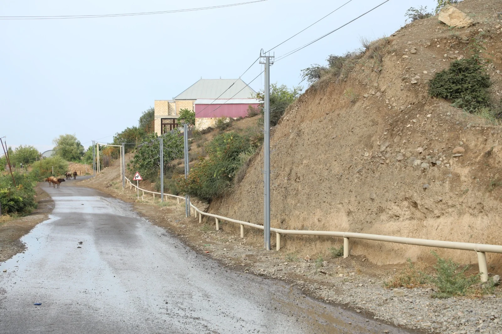 Daha bir yeni yaşayış massivi qazlaşdırılır - REPORTAJ